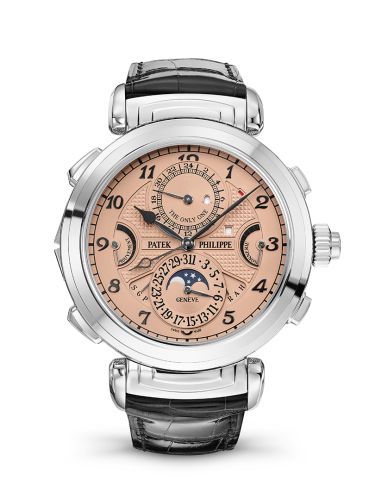 Patek Philippe 6300A-010 : Grandmaster Chime 6300 Stainless Steel / Salmon