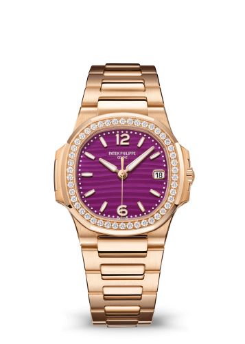 Patek Philippe 7010/1R-013 : Nautilus 7010 Rose Gold / Purple