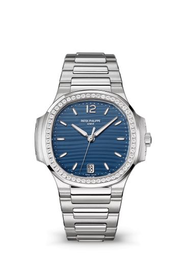 Patek Philippe 7118/1200A-001 : Nautilus 7118 Stainless Steel - Diamond / Blue