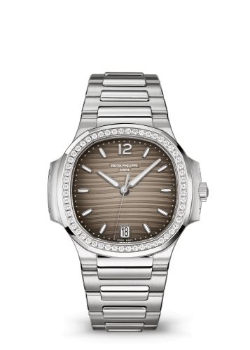 Patek Philippe 7118/1200A-011 : Nautilus 7118 Stainless Steel - Diamond / Gray