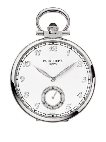 Patek Philippe 992/164G : Pocket Watch Lepine White Gold / Place du Molard