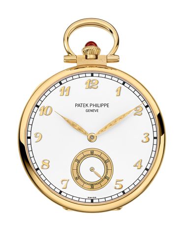 Patek Philippe 992/165J : Pocket Watch Lepine Yellow Gold / Geneva Old Town