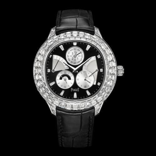 Piaget G0A37020 : Emperador Coussin Perpetual Calendar White Gold Diamond Black