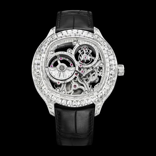 Piaget G0A39039 : Emperador Coussin Tourbillon Skeleton White Gold Diamond