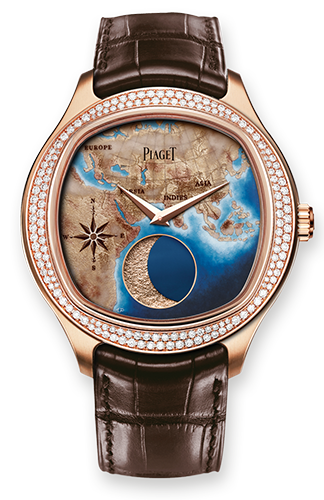 Piaget G0A40561 : Emperador Coussin Moonphase Mythical Journey Diamond