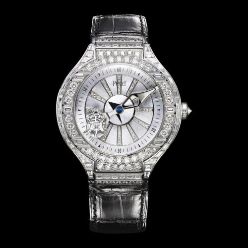 Piaget G0A32148 : Polo Tourbillon Relatif Diamond Mother of Pearl