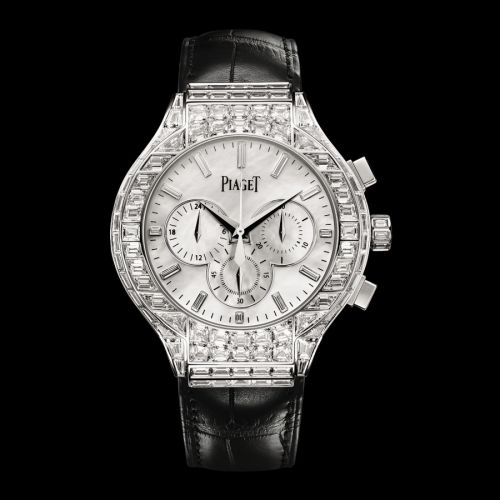Piaget G0A35112 : Polo 44 Chronograph White Gold Diamond