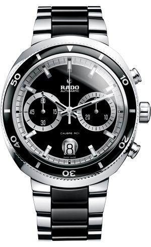Rado R15965152 : D-Star 200 Chronograph Stainless Steel / Ceramic