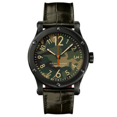 Ralph Lauren RLR0220711 : Safari 45mm Chronometer Aged Steel / Camo