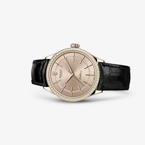 Rolex 50705rbr-0010 : Cellini Time Everose Diamond Pink