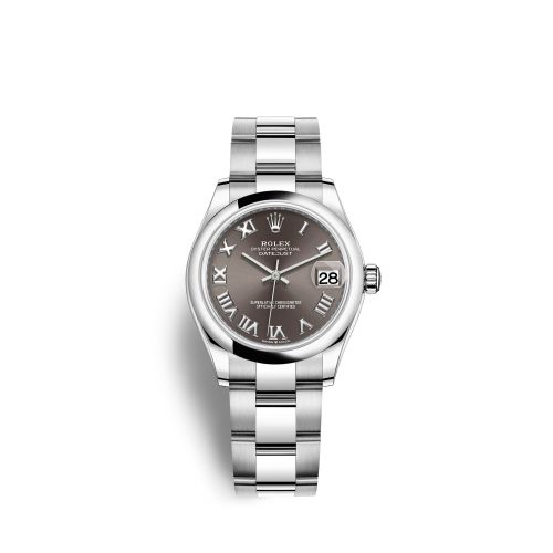 Rolex 278240-0015 : Datejust 31 Stainless Steel / Oyster / Grey - Roman