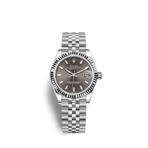 Rolex 278274-0016 : Datejust 31 Stainless Steel Fluted / Jubilee / Grey