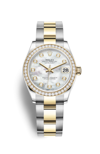 Rolex 278383rbr-0027 : Datejust 31 Stainless Steel / Yellow Gold / Diamond / MOP / Oyster