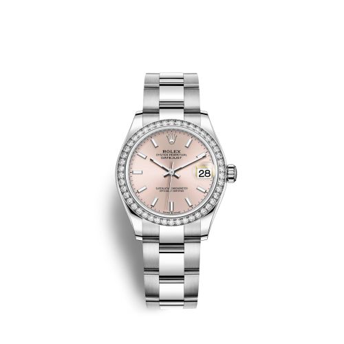 Rolex 278384rbr-0017 : Datejust 31 Stainless Steel Diamond / Oyster / Pink