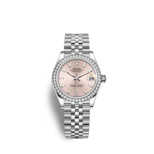 Rolex 278384rbr-0018 : Datejust 31 Stainless Steel Diamond / Jubilee / Pink