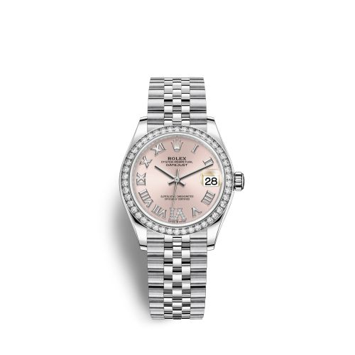 Rolex 278384rbr-0028 : Datejust 31 Stainless Steel Diamond / Jubilee / Pink - Roman