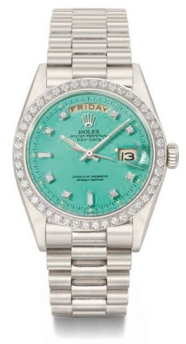 Rolex 1804 Stella Turquoise : Day-Date 1804