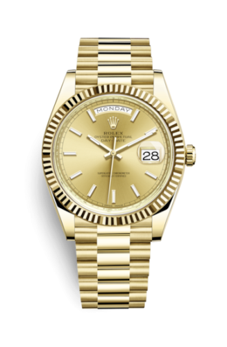 Rolex 228238-0003 : Day-Date 40 Yellow Gold / Champagne