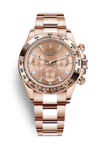 Rolex 116505-0006 : Cosmograph Daytona Everose / Pink Baguette