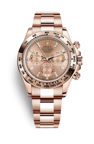 Rolex 116505-0012 : Cosmograph Daytona Everose / Pink Baguette