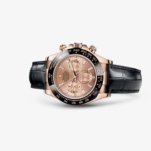 Rolex 116515LN-0006 : Cosmograph Daytona Everose / Cerachrom / Pink Baguette / Strap
