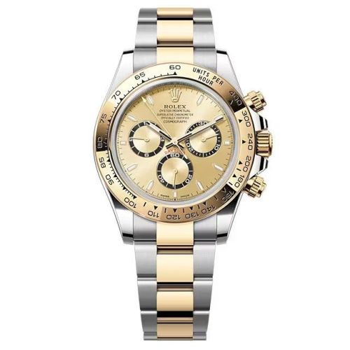 Rolex 126503-0004 : Cosmograph Daytona Stainless Steel - Yellow Gold / Golden / Oyster