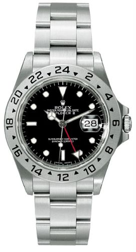 Rolex 16570-0004 : Explorer II Black Superluminova