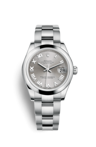 Rolex 178240-0006 : Datejust 31 Stainless Steel Domed / Oyster / Rhodium Roman