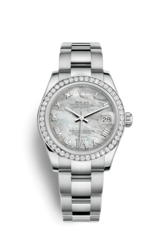 Rolex 178384-0014 : Datejust 31 Stainless Steel Diamond / Oyster / MOP - Roman