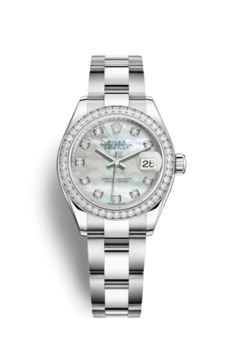 Rolex 279384rbr-0012 : Lady-Datejust 28 Stainless Steel / Diamond / MOP ...