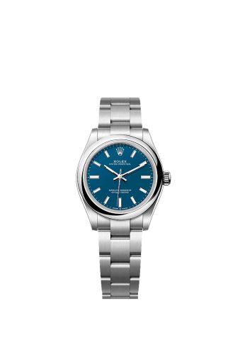 Rolex 277200-0017 : Oyster Perpetual 31 Stainless Steel / Med Blue