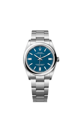 Rolex 126000-0015 : Oyster Perpetual 36 Stainless Steel / Med Blue
