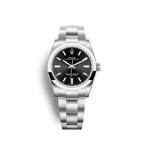 Rolex 124200-0002 : Oyster Perpetual 34 Stainless Steel / Black