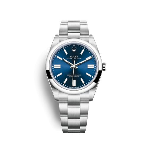 Rolex 124300-0003 : Oyster Perpetual 41 Stainless Steel / Blue