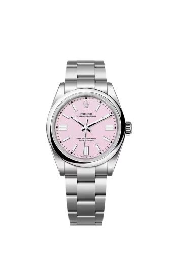 Rolex 134300-0013 : Oyster Perpetual 41 Stainless Steel / Candy Pink