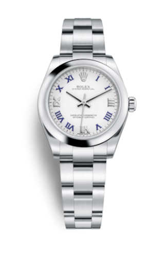 Rolex 177200-0016 : Oyster Perpetual 31 White Roman