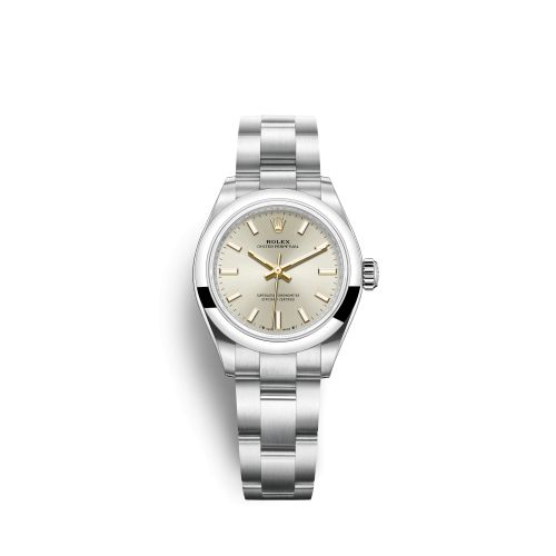 Rolex 276200-0001 : Oyster Perpetual 28 Stainless Steel / Silver