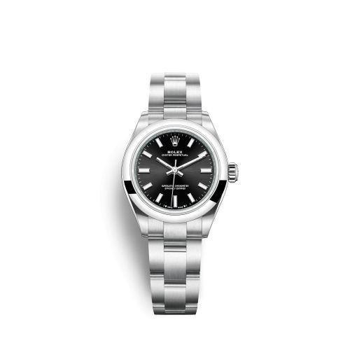 Rolex 276200-0002 : Oyster Perpetual 28 Stainless Steel / Black