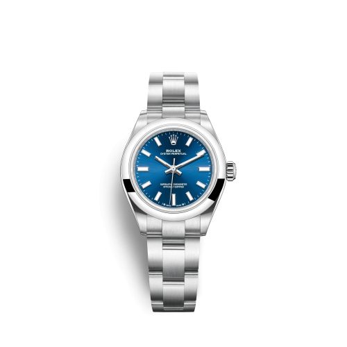 Rolex 276200-0003 : Oyster Perpetual 28 Stainless Steel / Blue