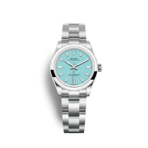 Rolex 277200-0007 : Oyster Perpetual 31 Stainless Steel / Turquoise