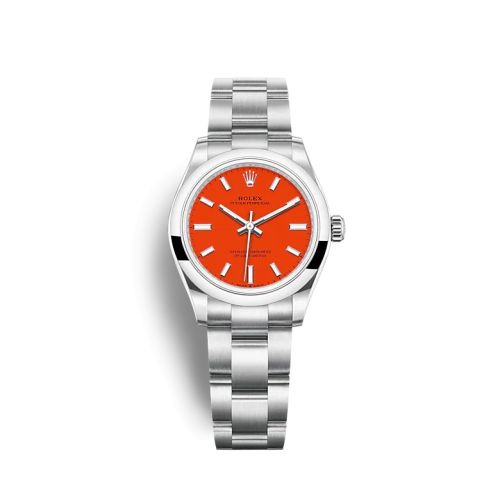 Rolex 277200-0008 : Oyster Perpetual 31 Stainless Steel / Red