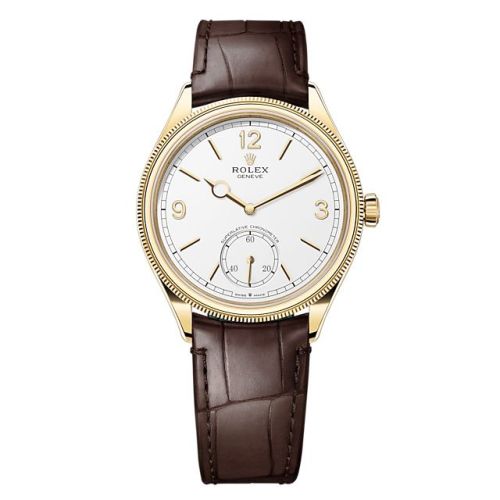 Rolex 52508-0006 : Perpetual 1908 39 Yellow Gold / White