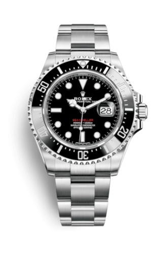 Rolex 126600-0001 : Sea-Dweller Stainless Steel / Black
