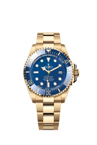 Rolex 136668lb-0001 : Sea-Dweller Deepsea Yellow Gold / Blue