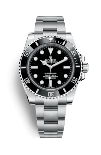 Rolex 114060-0002 : Submariner No-Date / Stainless Steel / Black / Cerachrom