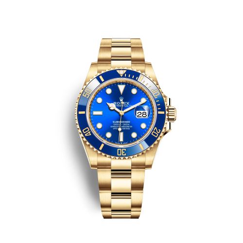 Rolex 126618LB-0002 : Submariner Date 41 Yellow Gold / Blue