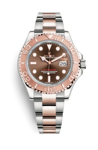 Rolex 116621-0001 : Yacht-Master 40 Rolesor Everose / Chocolate