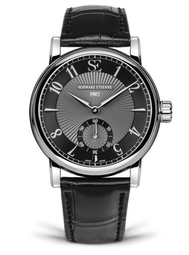 Schwarz Etienne WRO15MS26SS01AA : Roma Small Seconds Stainless Steel / Black