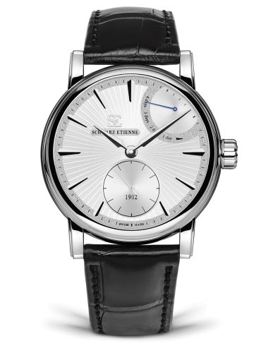 Schwarz Etienne WRO16MS24SS01AA : Roma Power Reserve Stainless Steel / Silver
