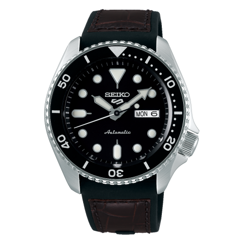 Seiko SRPD55K2 : 5 Sports Specialist Style Stainless Steel / Black / Rubber